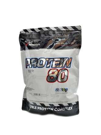 HiTec Nutrition - Protein 80 2000 g - banán