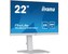 iiyama ProLite XUB2294HSU-W2, VA Matrix, 54.6cm (21.5''), white
