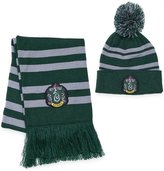 Zimní set čepice a šála Harry Potter: Zmijozel (univerzální)