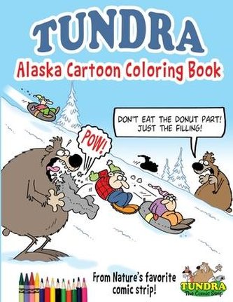 Tundra: Alaska Cartoon Coloring Book