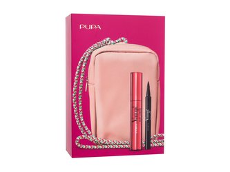 Pupa Vamp! řasenka Vamp! Sexy Lashes 12 ml + oční linka Vamp! Stylo Liner 1,1 ml 100 Extra Black + taštička na telefon