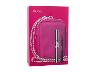 Pupa Vamp! řasenka Vamp! All In One 9 ml + oční linka Vamp! Stylo Liner 1,1 ml 100 Extra Black + taštička na telefon
