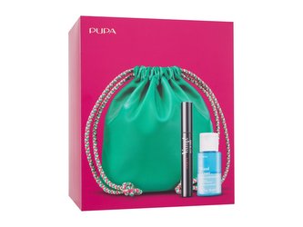 Pupa Vamp! řasenka Vamp! All In One 9 ml + odličovací přípravek Wand Eraser 50 ml + kosmetický vak