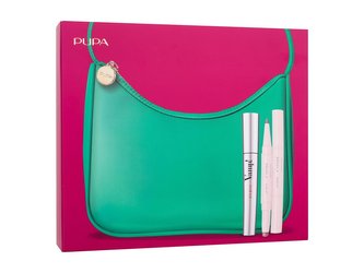 Pupa Vamp! řasenka Vamp! 9 ml + tužka na rty a rtěnka Vamp! Creamy Duo 0,8 g 002 + kabelka