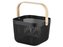 KOŠÍK S RUKOJETÍ ČERNÝ