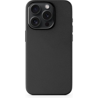 Epico Mag+ Leather Case iPhone 15 Pro černá