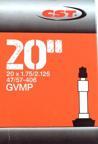 duše CST 20"x1.75-2.125 (47/57-406) DV/36mm