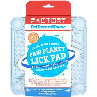 PetDreamHouse lízací podložka Paw Planet Lick Pad – světle modrá PetDreamHouse lízací podložka Paw Planet Lick Pad – světle modrá