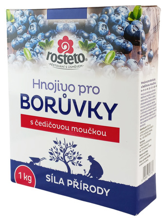 Hnojivo Rosteto s čedičovou moučkou - borůvky 1 kg