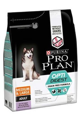 ProPlan Dog Adult Medium&Large GrainFree Turkey 2,5kg