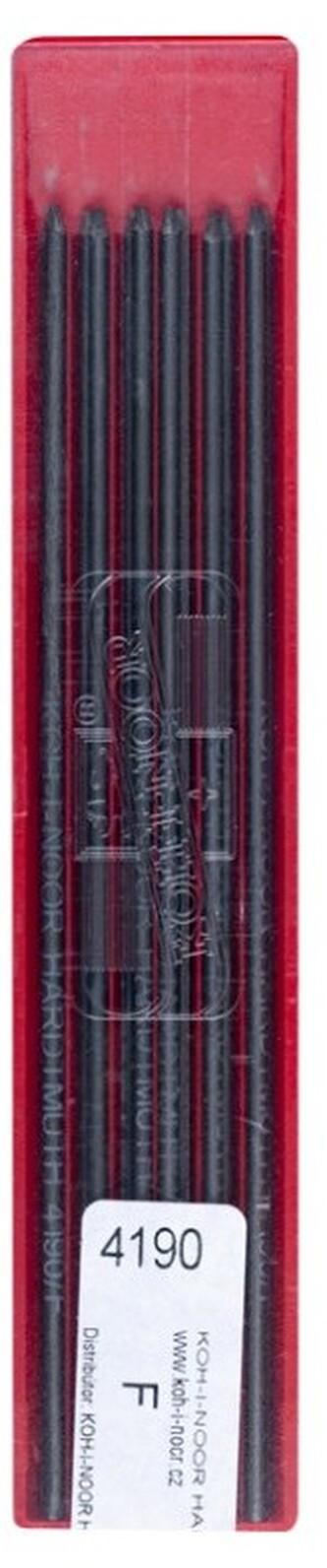 Grafitové tuhy 2mm pro mech. Tužku – F