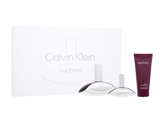 Calvin Klein Euphoria parfémovaná voda 100 ml + parfémovaná voda 30 ml + tělové mléko 100 ml