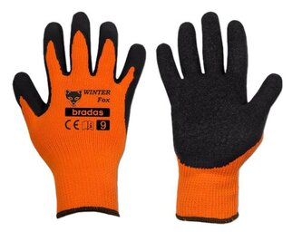 Rukavice pracovní Winter fox zimní č. 10