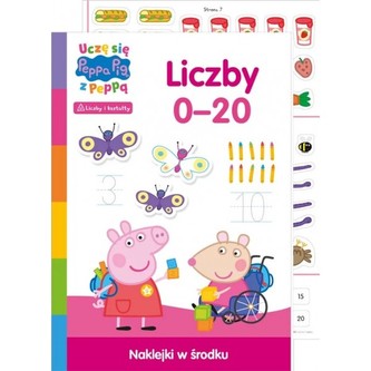Uczę się z Peppą część 1. Liczby 0-20