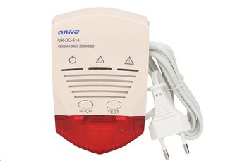 Detektor plynu ORNO OR-DC-614 pro zemní plyn a LPG