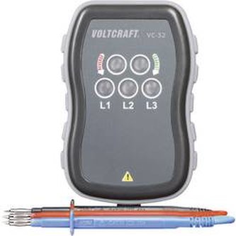 Tester rotace fází a indikátor otáček motoru Voltcraft VC-32