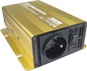 Měnič napětí Soluowill NP300-12 12V/230V 300W