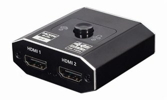 Gembird switch HDMI, 4K Bidirectional, 2 x port out / 1 x port in