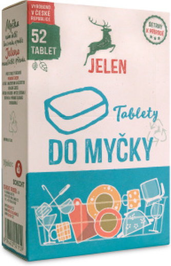 Jelen tablety do myčky 52 ks