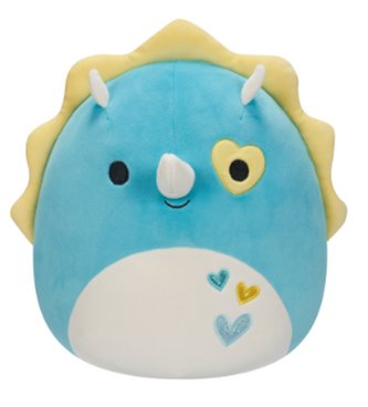 SQUISHMALLOWS Triceratops - Braedon, 30 cm