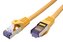 Patch kabel Roline S/FTP cat 6A, LSOH, 5m, žlutý