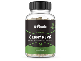 Botanic Černý pepř se zázvorem a kurkumou 60kap.