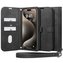 Spigen Wallet S Pro, black - iPhone 15 Pro Max