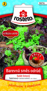 Rosteto Salát kadeřavý k řezu - Barevná směs odrůd 0,8g