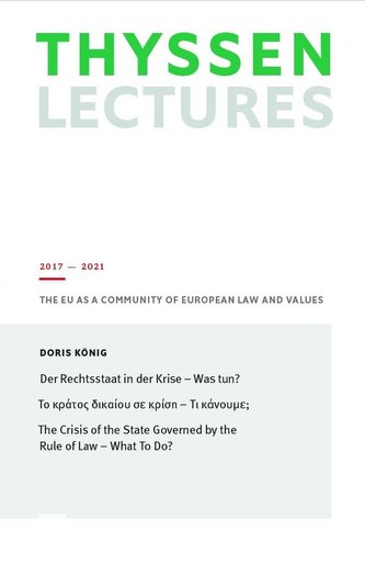 Der Rechtsstaat in der Krise - Was tun?
