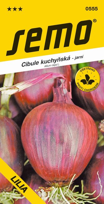 Cibule jarní - Lilia růžovočervená, srdčitá 2g Cibule jarní - Lilia růžovočervená, srdčitá 2g