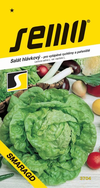 Salát k rychlení - Smaragd "S" skleníky,pař. 0,4g Salát k rychlení - Smaragd "S" skleníky,pař. 0,4g