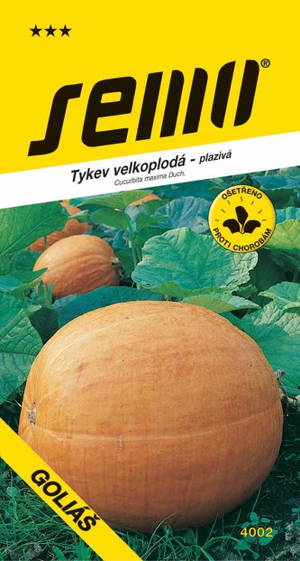 Tykev plazivá - Goliáš velkoplodá 9s Tykev plazivá - Goliáš velkoplodá 9s