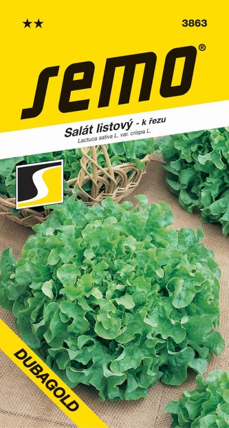 Salát kadeřavý k řezu - Dubagold 0,6g