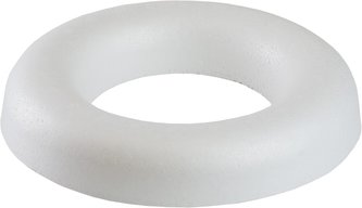 Kroužek polystyren - d25 / 6 cm půlka