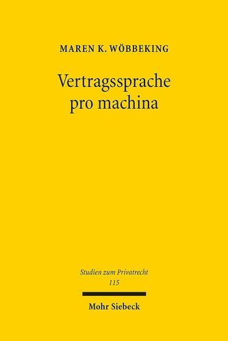Vertragssprache pro machina