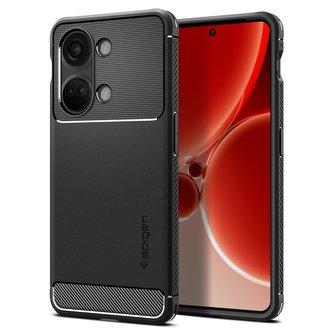 Spigen Rugged Armor, matte black - OnePlus Nord 3 5G