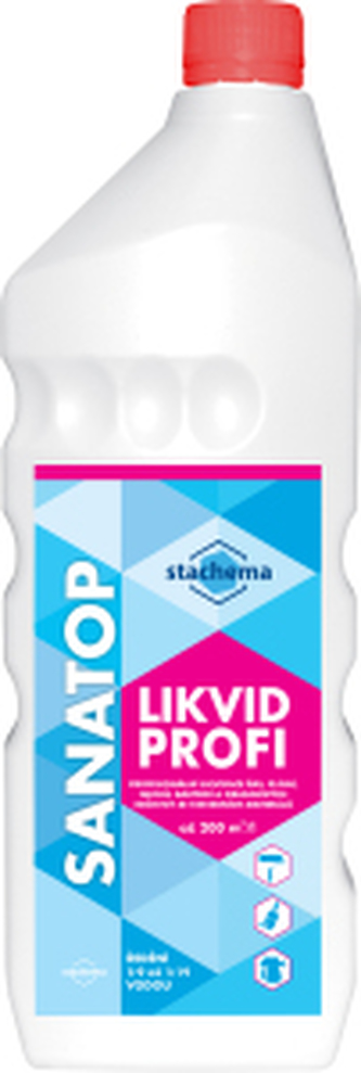 Sanatop Likvid Profi 1:9 likvidace řas, plísní a bakterií ze stavebních materiálů, 1 l