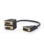 Gembird adaptér - splitter DVI-D (M) na 2 x dual DVI (F), kabel, 0.3 m, černý