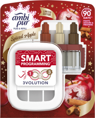 Ambi Pur 3Volution osvěžovač vzduchu a náplně Spiced Apple, 20 ml