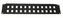 Eurocase panel na kabely GA-28-2U 19"  - 24 port
