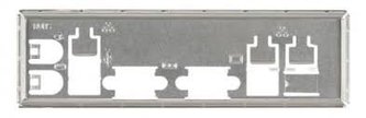 SUPERMICRO 1U I/O Shield for X11SCZ with EMI Gasket in SC813 Chassis