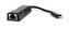 Gembird adaptér USB-C (M) na RJ45 (F) LAN Gigabit, černý