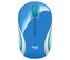 Logitech Wireless Mini Mouse M187 - BLUE - 2.4GHZ - N/A - EMEA
