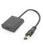 Gembird adaptér USB 3.0 (M) na HDMI (F), čierny