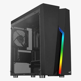 AeroCool MC G Bolt Mini-G-BK-v1, skříň Micro Tower, mATX, 2xUSB 2.0, 1xUSB 3.0, RGB