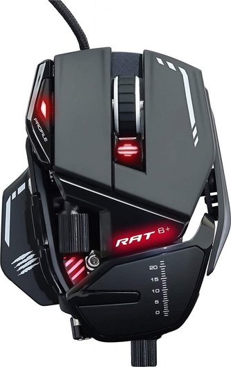 Mad Catz herní optická myš R.A.T. 8+ černá
