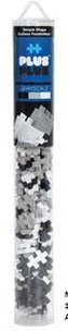 Plus-Plus Tuba- Odstíny šedi 100 ks