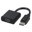 Gembird adaptér DisplayPort (M) na HDMI (F), kabel 0.1m, černý