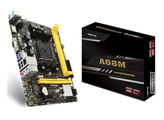 Biostar A68MHE, mATX, soc. AMD FM2+, A68H, DDR3