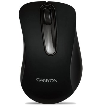 Myš "CM-2", černá, drátová, optická, USB, CANYON CNE-CMS2
